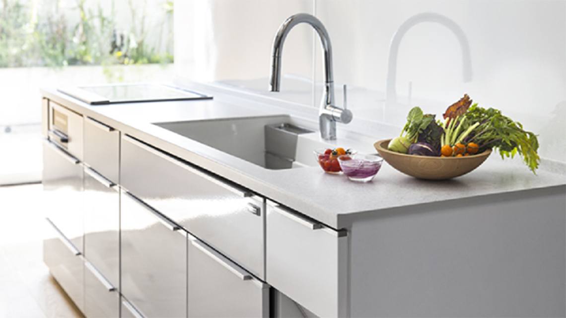 精心考慮的廚房工作